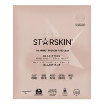 Starskin SILKMUD™ Pink French Clay Purifying Mud Sheet Mask  (Sejas maska)