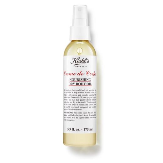 Kiehl's Creme de Corps Nourishing Dry Body Oil  (Grezns sausas ķermeņa eļļas sprejs)