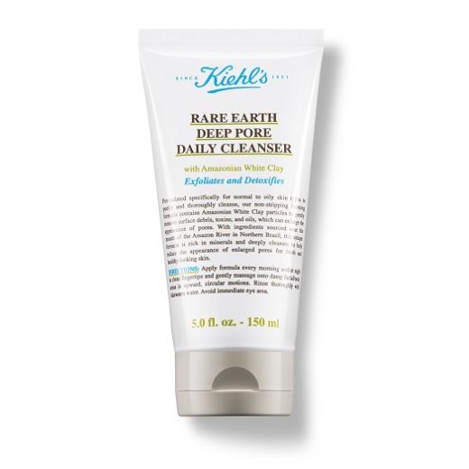 Kiehl's Rare Earth Deep Pore Daily Cleanser  (Dziļi attīrošs līdzeklis  normālai un taukainai ā