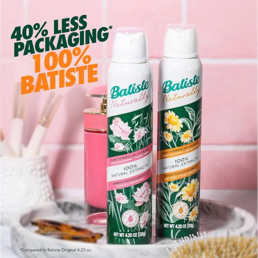 BATISTE Naturally Light Scent Green Tea & Chamomile