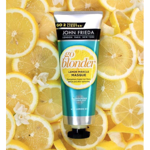 John Frieda Go Blonder Lemon Miracle Masque  (Atjaunojoša maska matiem)