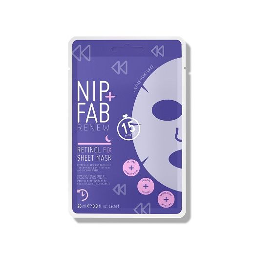 NIP+FAB Retinol Fix Sheet Mask  ( Atjaunojoša sejas maska ar retinolu)