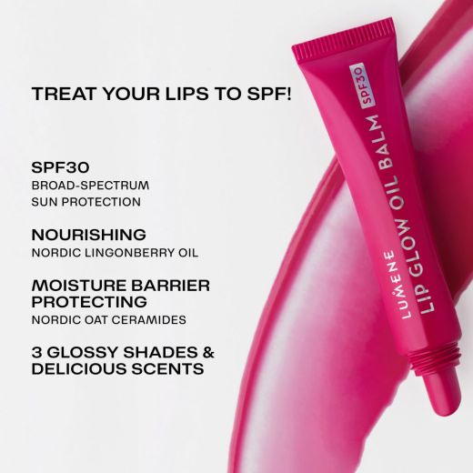 LUMENE Lip Glow Oil Balm SPF30