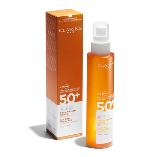 Clarins Sun Care Water Mist SPF 50+  (Izsmidzināms saules aizsarglīdzeklis)