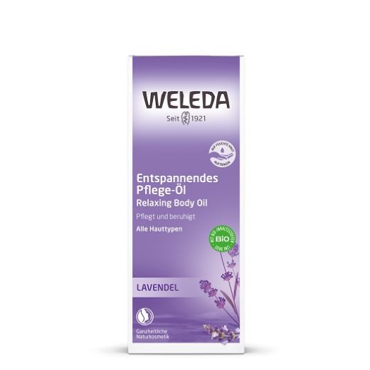 Weleda Lavender Relaxing Body Oil  (Lavandas nomierinoša ķermeņa eļļa)