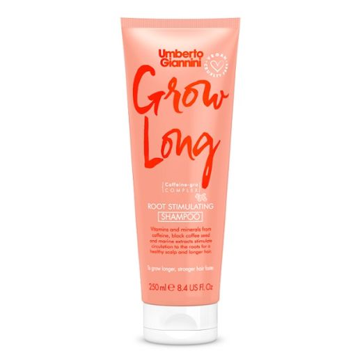 Umberto Giannini Grow Long Vegan Root Stimulating Shampoo  (Matu augšanas stimulējošs šampūns)