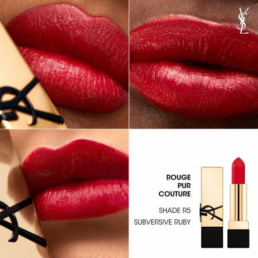 YVES SAINT LAURENT Rouge Pur Couture Refillable Satin Lipstick