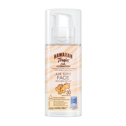 HAWAIIAN TROPIC Silk Hydration Tanning Lotion Face SPF30