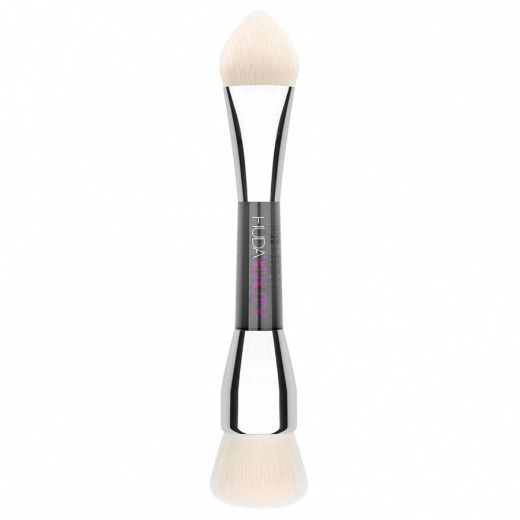 Huda Beauty Build and Buff Double Ended Foundation Brush