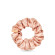 Crystallove Crystalized Silk Scrunchie - Rose Gold