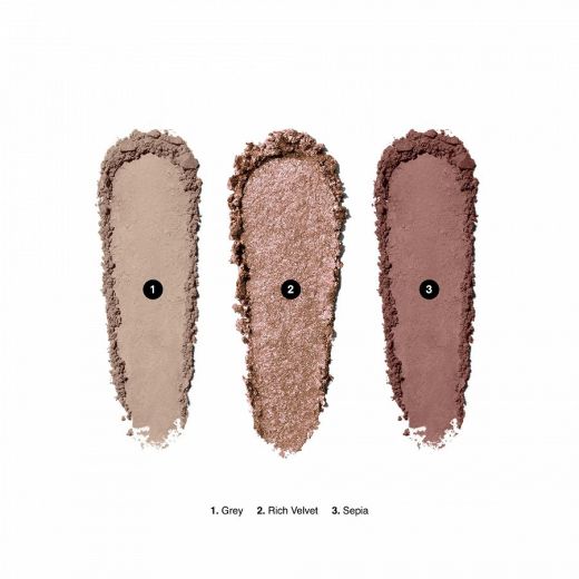 BOBBI BROWN Essential Eye Shadow Trios Smokey Plum