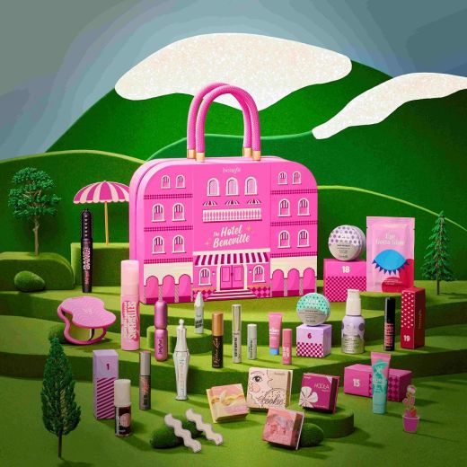BENEFIT COSMETICS The Hotel Beneville - 24-Day Christmas Beauty Advent Calendar