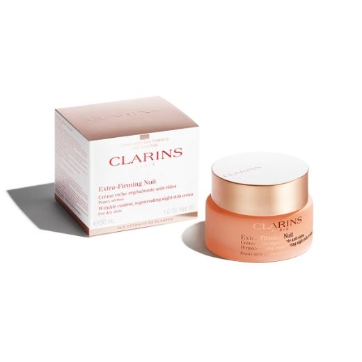 Clarins Extra – Firming Nuit Dry Skin  (Atjaunojošs nakts sejas krēms sausai ādai)