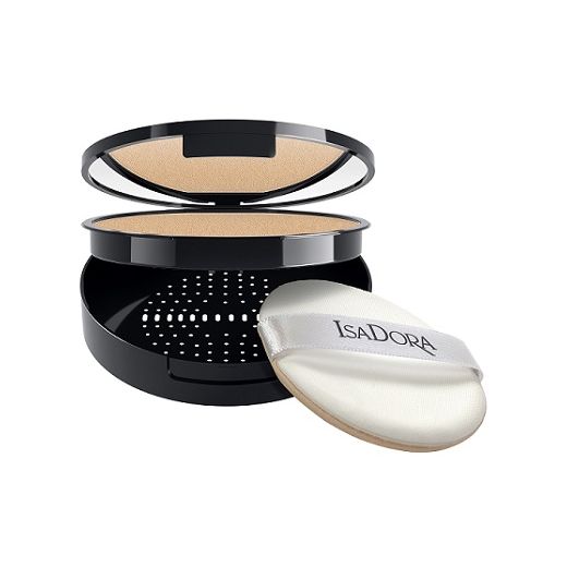 Isadora Nature Enhanced Flawless Cream Compact Foundation  (Kompaktais pūderkrēms)