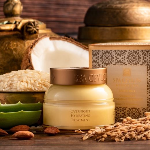 SPA CEYLON AYURVEDA WELLNESS White Rice Overnight Hydrating Treatment 