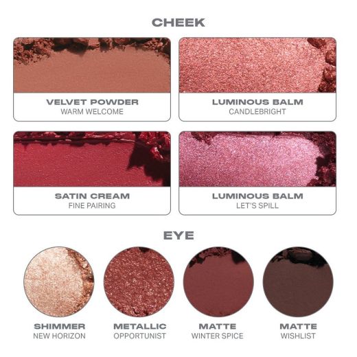 MORPHE Glass Half Full Face & Eye Palette 
