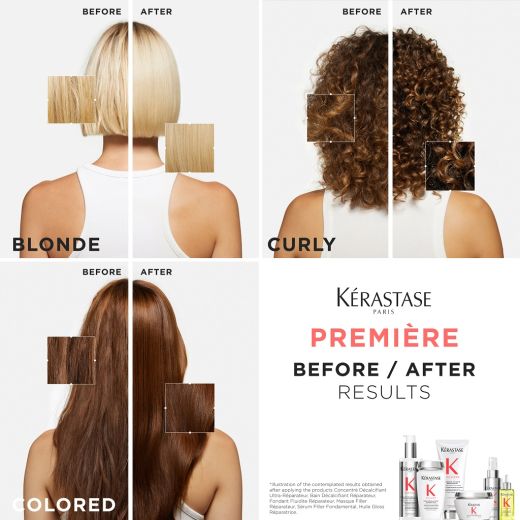 Kérastase Paris Première Huile Gloss Réparatrice Hair OIl
