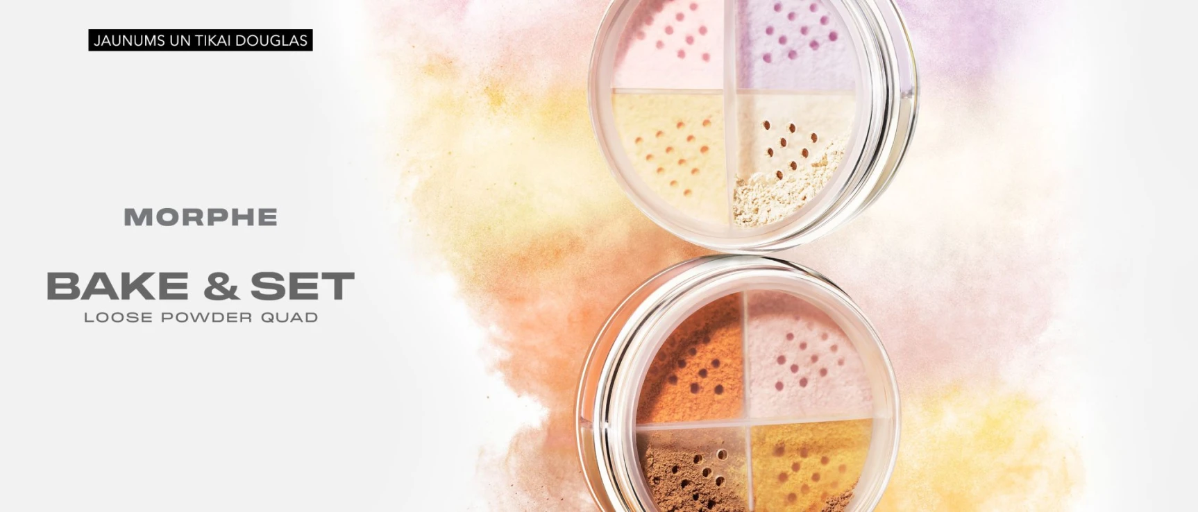  MORPHE Bake & Set Loose Powder Quad