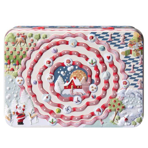 HEATHCOTE & IVORY Cath Kidston The Christmas Journey Hand, Lip & Games Tin