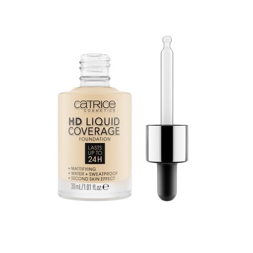 Catrice Cosmetics HD Liquid Coverage Foundation  (Tonālais krēms)