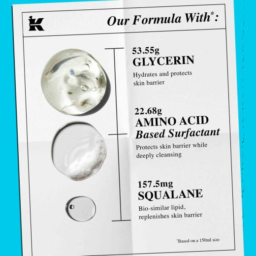 KIEHL'S Ultra Facial Barrier Hydrating Cleanser And Moisturising Face Wash 