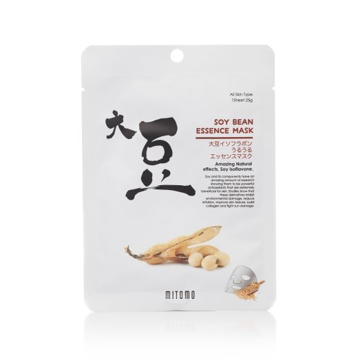 Mitomo Face Sheet Mask With Soybean