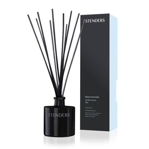 STENDERS Mediterranean Blue Reed Diffuser  (“Vidusjūras zilais” mājas aromāts)