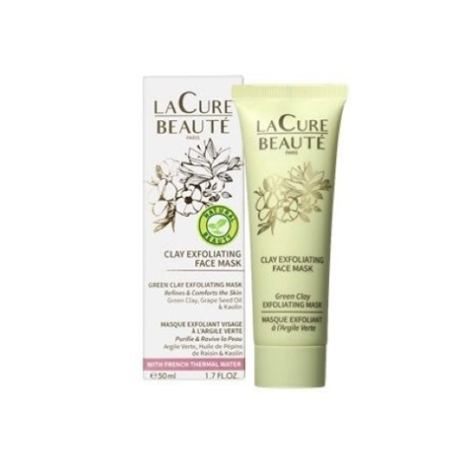 La Cure Beauté Cley Exfoliating Face Mask  (Pīlinga māla maska)