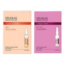 Douglas Focus Vitamin Radiance Glow Ampoules + Collagen Youth Anti-Age Ampoules