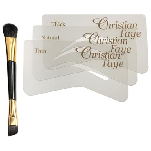 CHRISTIAN FAYE Brush/Stencil Set