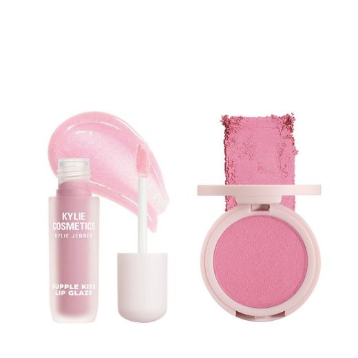 KYLIE COSMETICS Kylie Cosmetics Hybrid Blush And Supple Kiss Lip Glaze Duo Gift Set 