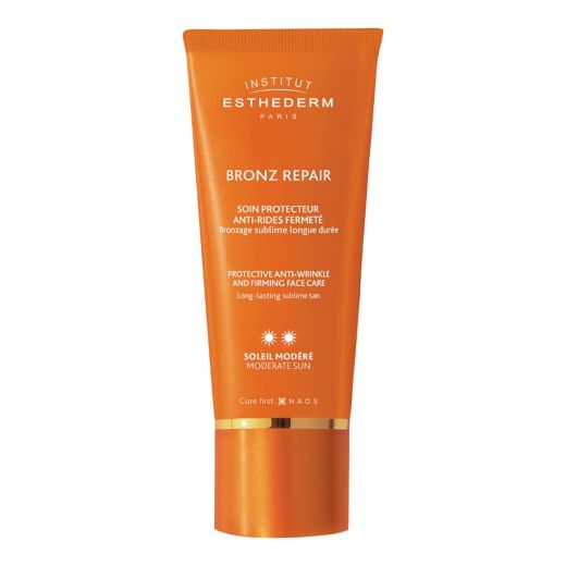 Institut Esthederm Bronz Repair - Protective Anti-wrinkle And Firming Face Care - Moderate Sun