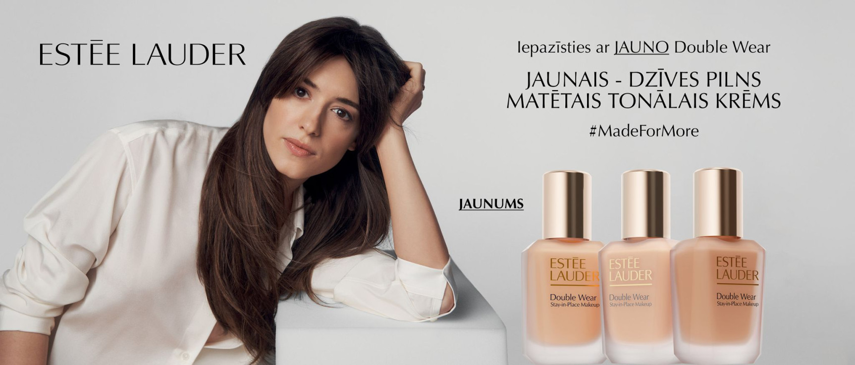  ESTÉE LAUDER Jaunums Double Wear Stay-In-Place Makeup SPF 10