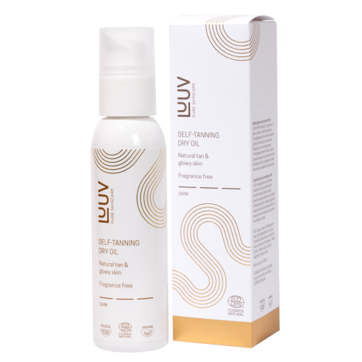 LUUV Self Tanning Dry Oil Dark