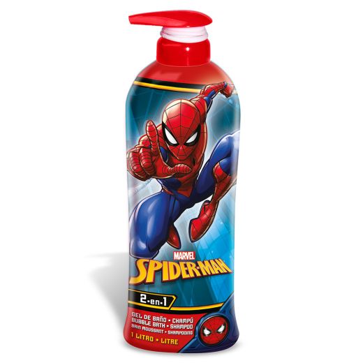 GIFTS FOR CHILDREN SPIDERMAN Bubble Bath And Shampoo