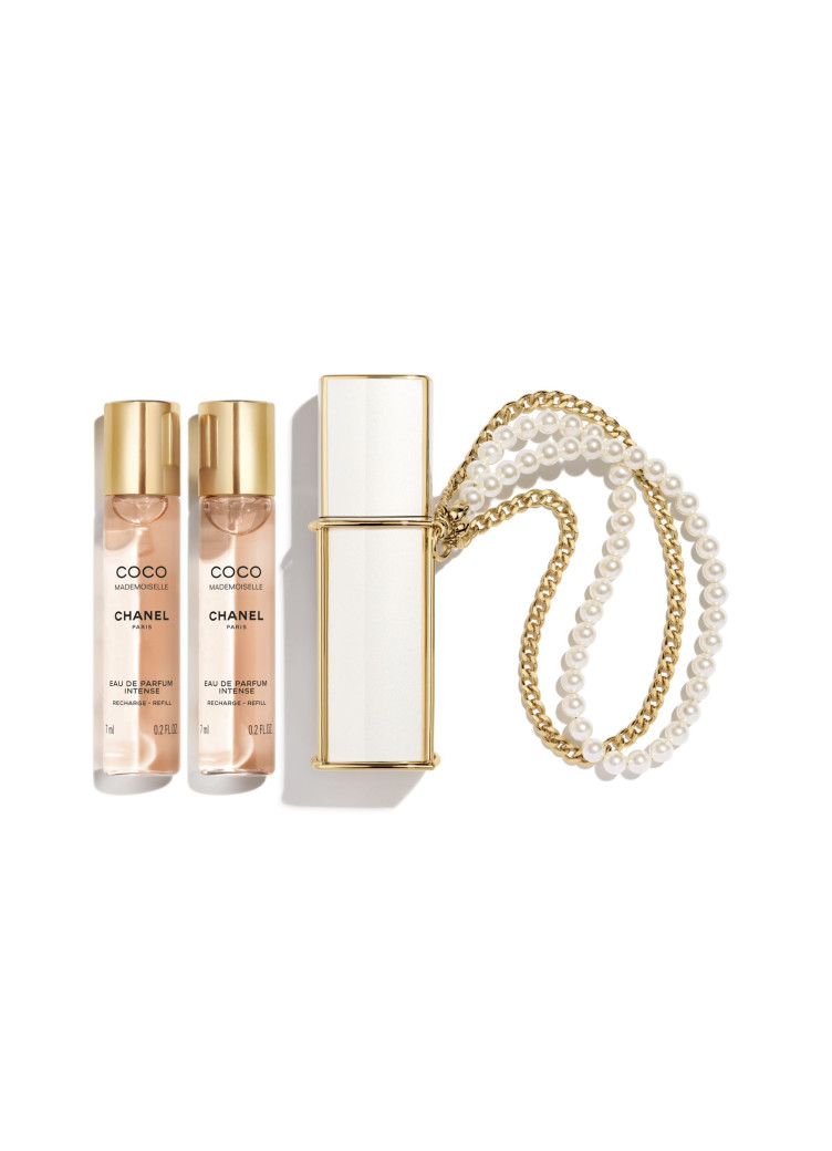 CAHENEL COCO MADEMOISELLE EAU DE PARFUM INTENSE REFILLABLE PURSE SPRAY 3X7 ml