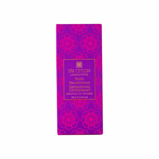 SPA CEYLON AYURVEDA WELLNESS Rose Frangipani Refresh Deodorant
