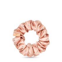 Crystallove Crystalized Silk Scrunchie - Rose Gold