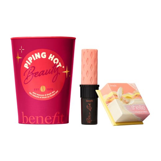 BENEFIT COSMETICS Piping Hot Beauty - Mini Mascara & Blush Duo Holiday Beauty Set