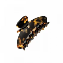 BALMAIN Cellulose Acetate Pince à Cheveux Medium Tortoise Shell