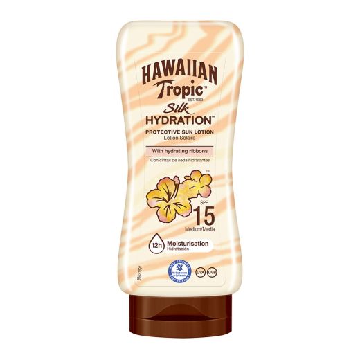 HAWAIIAN TROPIC Silk Hydration Tanning Lotion SPF15