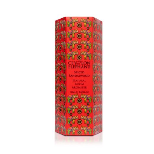 SPA CEYLON AYURVEDA WELLNESS  Ceylon Elephant Spiced Sandalwood Natural  Room Aromizer 