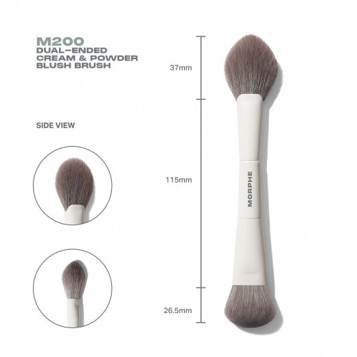 MORPHE M200 Dual-Ended Blush Brush