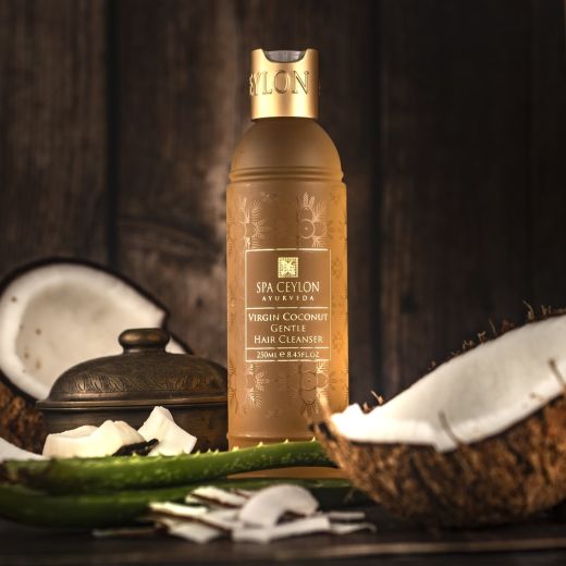 SPA CEYLON AYURVEDA WELLNESS Virgin Coconut Gentle Hair Cleanser  