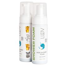 LUUV Kids Natural Pear Shower Foam