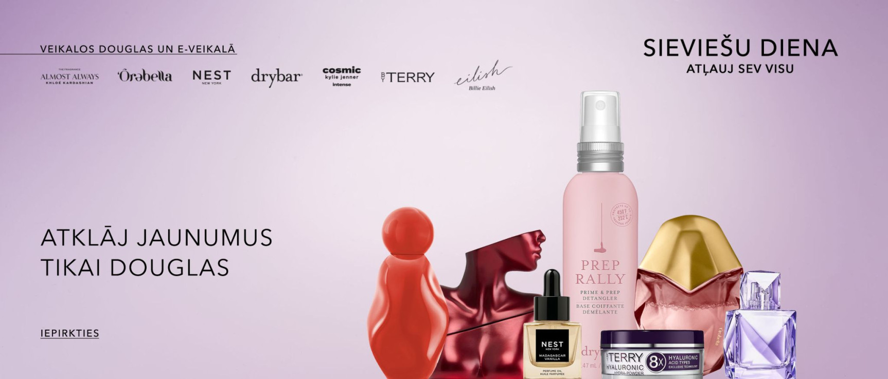 Atklāj jaunumus tikai Douglas