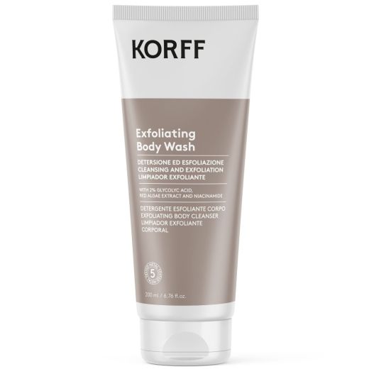 KORFF Exfoliating Body Wash