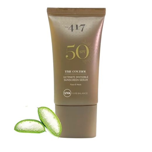 MINUS 417 Time Control – Ultimate Invisible Sunscreen Serum SPF 50