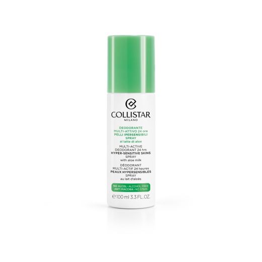 COLLISTAR Multi-Active Deodorant 24 Hours Hyper-Sensitive Skins Spray
