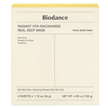 BIODANCE Radiant Vita Niacinamide Real Deep Mask